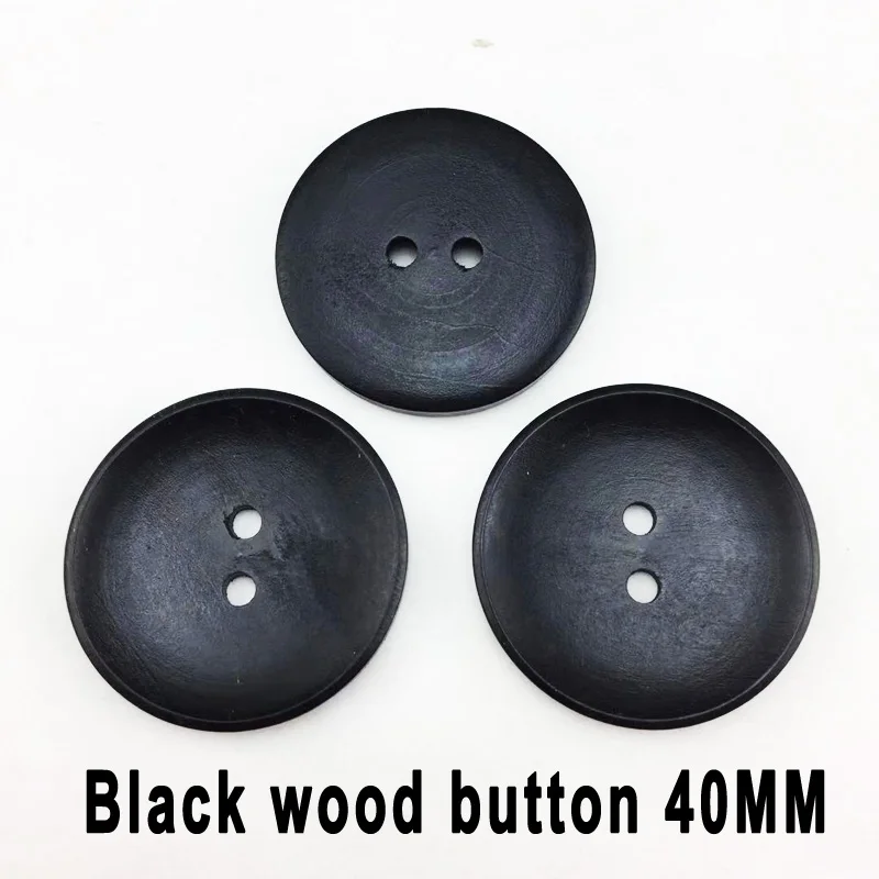 15 шт. деревянная чаша пуговицы на пальто 40 мм швейная одежда аксессуары для