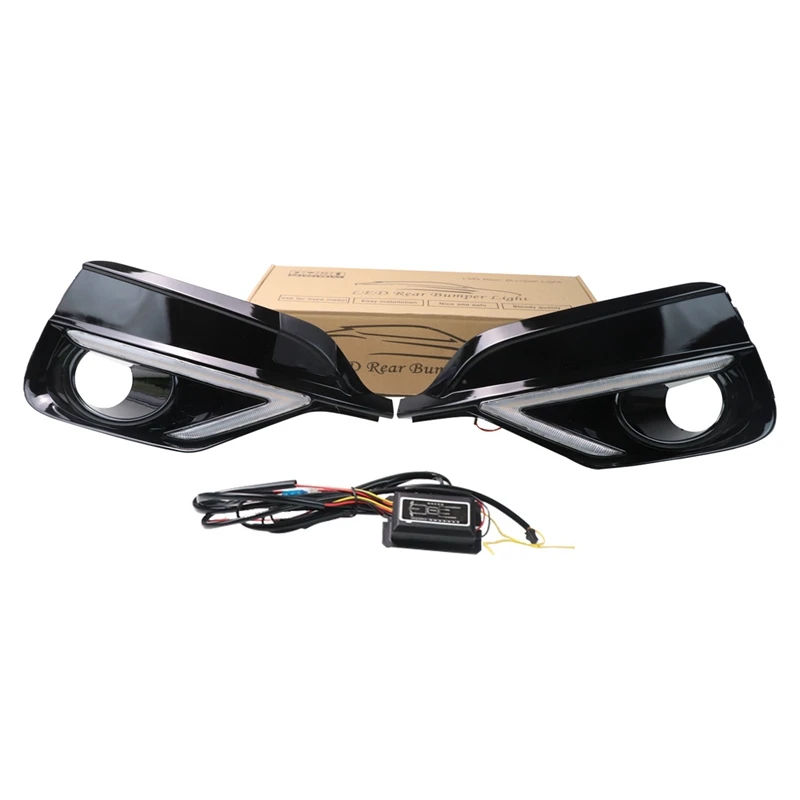 

2Pcs for Honda Fit 2018-2019 with Yellow Daytime Running Lights