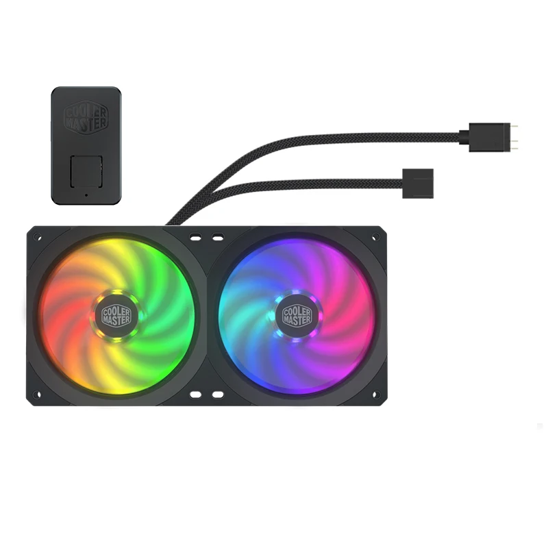 Кулер Master MasterFan SF240R ARGB с интегрированным дизайном 2x240 мм чехол вентилятор