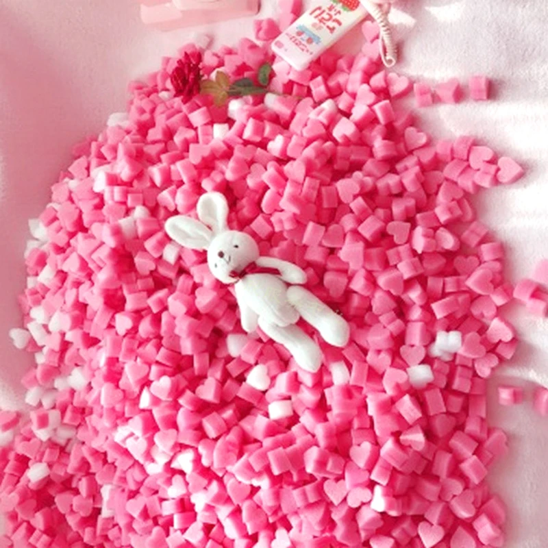 15 г/пакет DIY Поставки слаймов аксессуары детские дети любовь в форме сердца пены