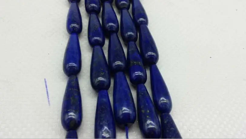 Новые бусины 1123 + естественная оптимизация лазурита Круглые Капли воды оптом