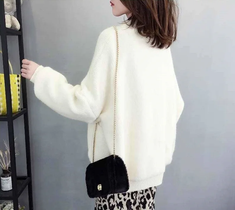 

spring Autumn Winter Fashion Women Long Sleeve Loose Knitting Cardigan women Sweater Women Knitted Female Cardigan Pull Femme