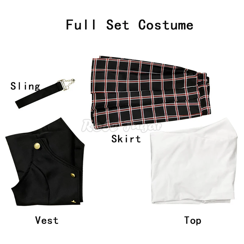 Костюм для косплея Макото ниидзима из Игры Persona 5 женская униформа аниме костюм