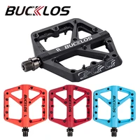 bucklos bicycle pedal ultralight mtb pedals anti slip footboard du sealed bearing quick release nylon platform pedals bike parts
