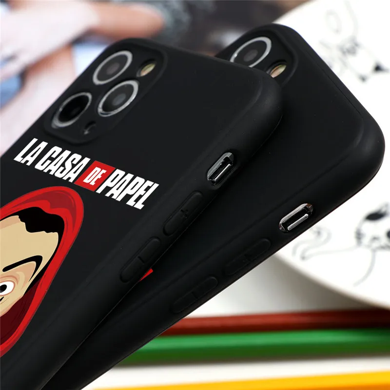 Испания ТВ деньги Heist дом бумага La Casa de papel чехол для iPhone 11 Pro Max XR X XS макс 7/6/6S/8 Plus 5 5s