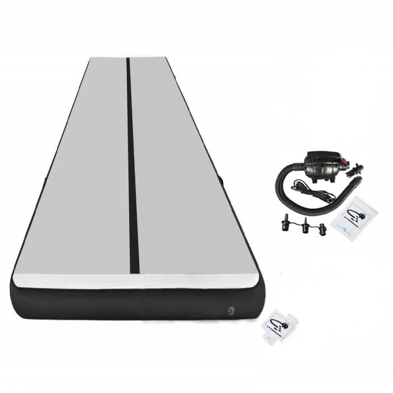 Цена Бесплатная доставка, надувной гимнастический коврик 13 футов, надувной гимнастический коврик, гимнастический коврик толщиной 8 дюймов, ковр...