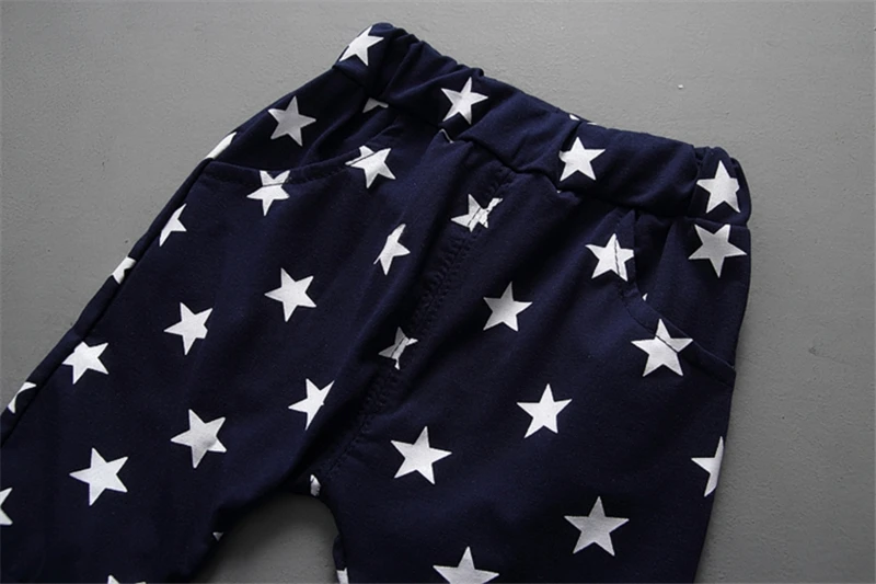 

2020 Summer Children Boys Girls Striped Clothing Sets Baby Star Bear T-shirt Short Pants 2Pcs/sets Infant Outfit Kids Tracksuits