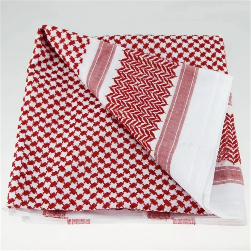 

3 Colors Islamic Men Traditional Costumes Man Plaid Hat Head Scarf Turban Muslim Hijabs Dubai,Arabic Ramadan Pray Caps 135*135cm