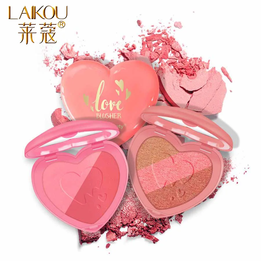 LAIKOU Румяна для лица Пудра Макияж щек румяна пудра минералы палитры Палетка с