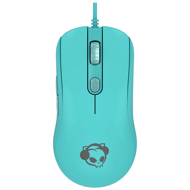 Blue AKKO AG325 мышь симметричная игровая мышь 5000 dpi чип PMW3325/Omron Micro Motion для игр дома и офиса - Цвет: Blue