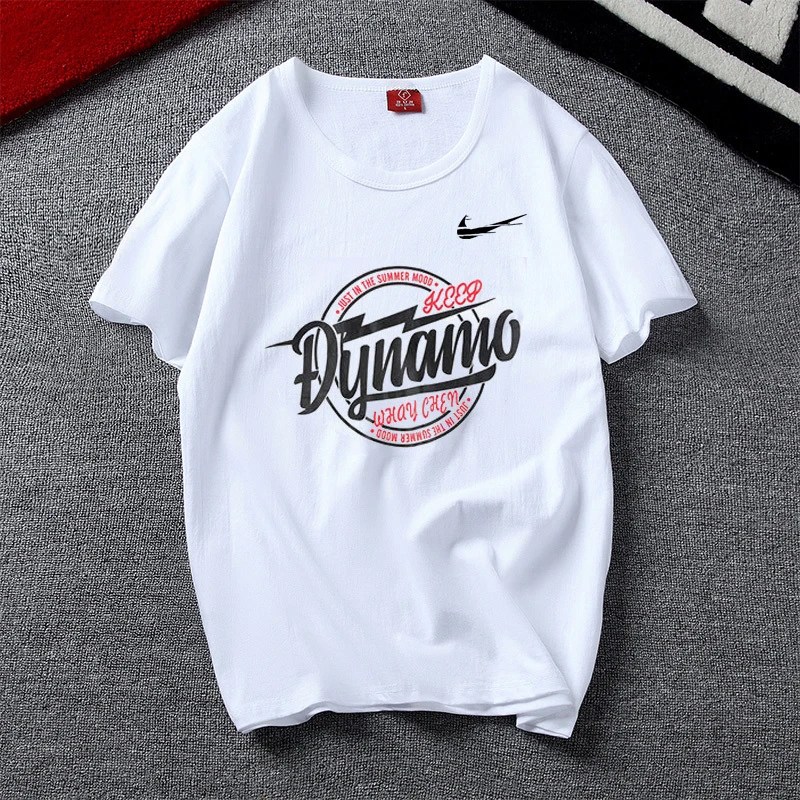 

Футболка IКNIKEС из чистого хлопка с короткими рукавами, мужская летняя новая мужская приталенная универсальная Повседневная Нижняя рубашка ...