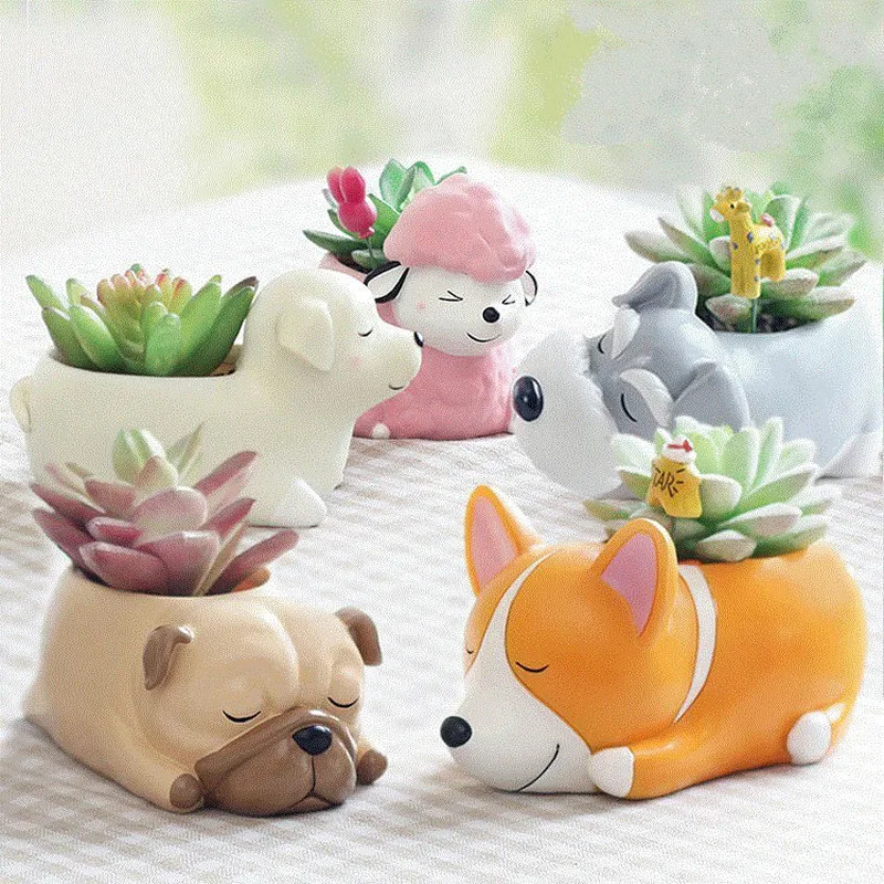 Силиконовая форма в виде животного цветочный горшок цемент резиновая пепельница