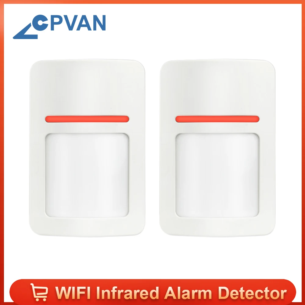 Инфракрасная сигнализация CPVan TUYA с Wi Fi детектор движения дистанционным
