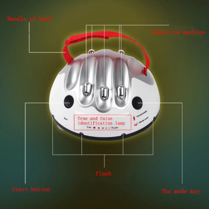 Полиграф Тест хитрый смешной Регулируемый микро электрический шок для взрослых