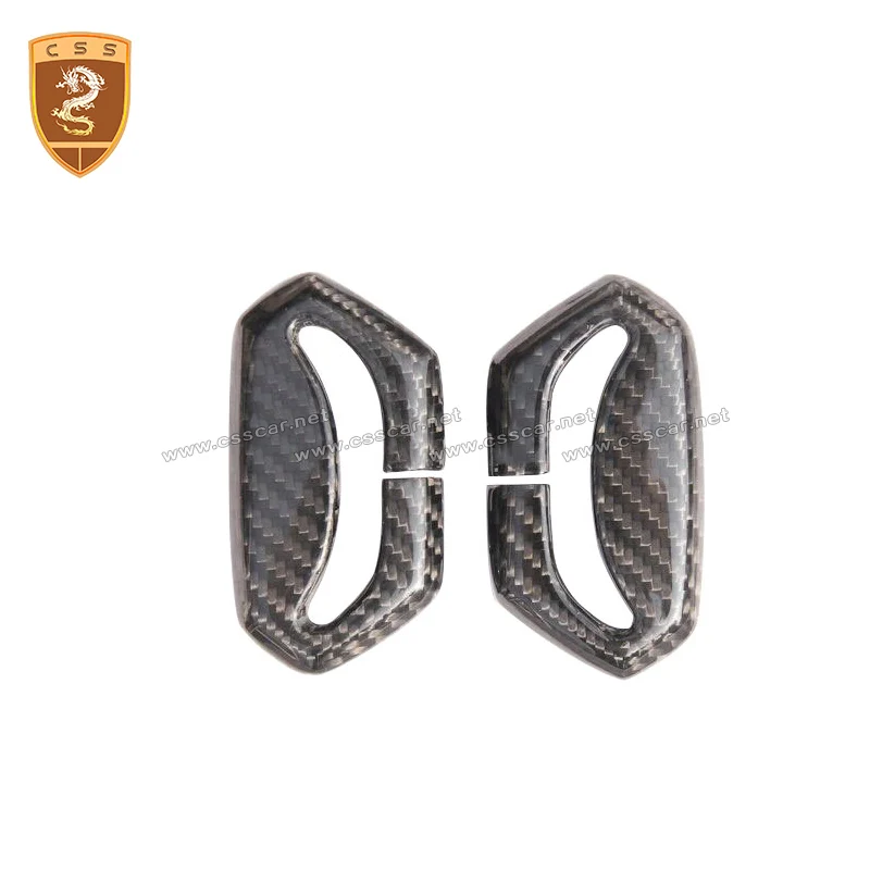 

Dry Carbon Fiber Seat Belt Buckle Fit For Aventador LP700 Interior Trim Car Accessories