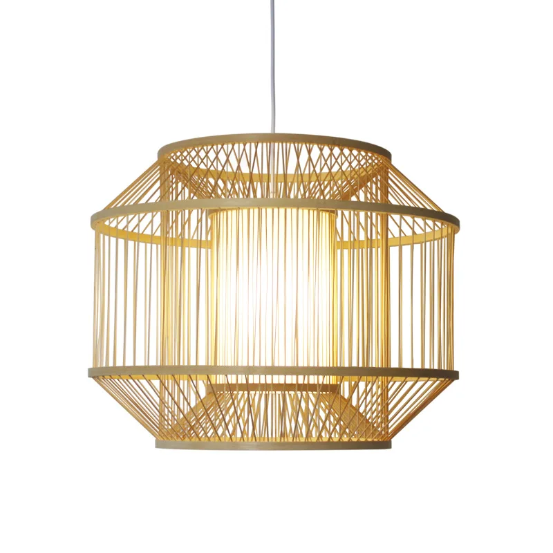 

Southeast Asia Bamboo Chandelier Japanese Bamboo Restaurant Bar Homestay Teahouse Hotel Bedroom Restaurant Hand Woven Chandelier