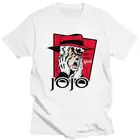 Классическая забавная футболка Jojo Bizarre Adventure, Мужская хлопковая футболка с короткими рукавами, Повседневная футболка с Джозефом, джостаром, о, Богом, крутые футболки