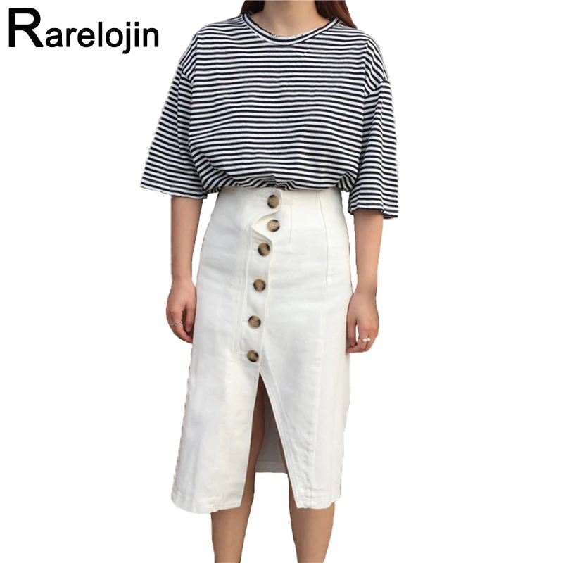 Весенне-осенняя юбка 2019 корейская женская модная юбки с высокой талией дикая