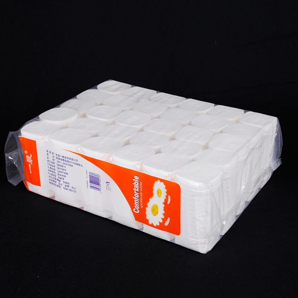 In Stock 10 Rolls/ Pack 4 Layers Toilet Roll Paper Primary Wood Pulp Tissue Home Bath | Красота и здоровье