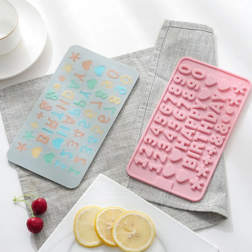 1 шт. буквы алфавита шоколадная форма дефис силиконовая для выпечки желе