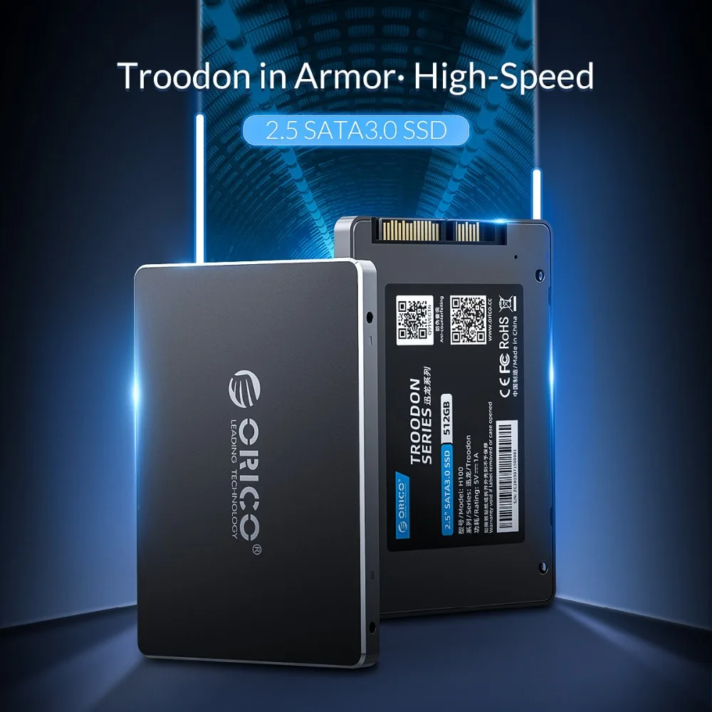 ORICO твердотельный жесткий диск 128 ГБ 256 512 1 ТБ SSD 2,5 дюймов SATA SSD 1 ТБ Внутренний твердотельный диск для настольного компьютера ноутбука