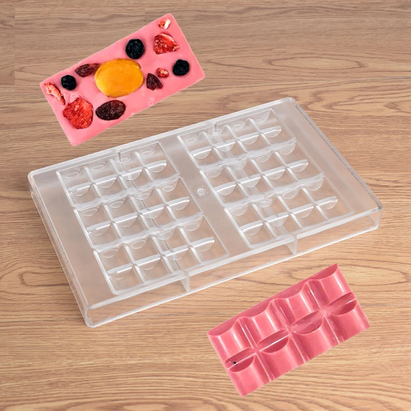 

Meibum Polycarbonate Chocolate Molds Love Diamond Confectionery Dessert Form Party Gift Candy Moulds Baking Tray Pastry Tools