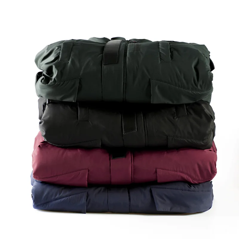 

Winter Long Warm Bio Down Fur Hat Jacket Parkas Coat Men Brand New Casual Hooded Thick Warm Outwear Parkas Trench Coat Me