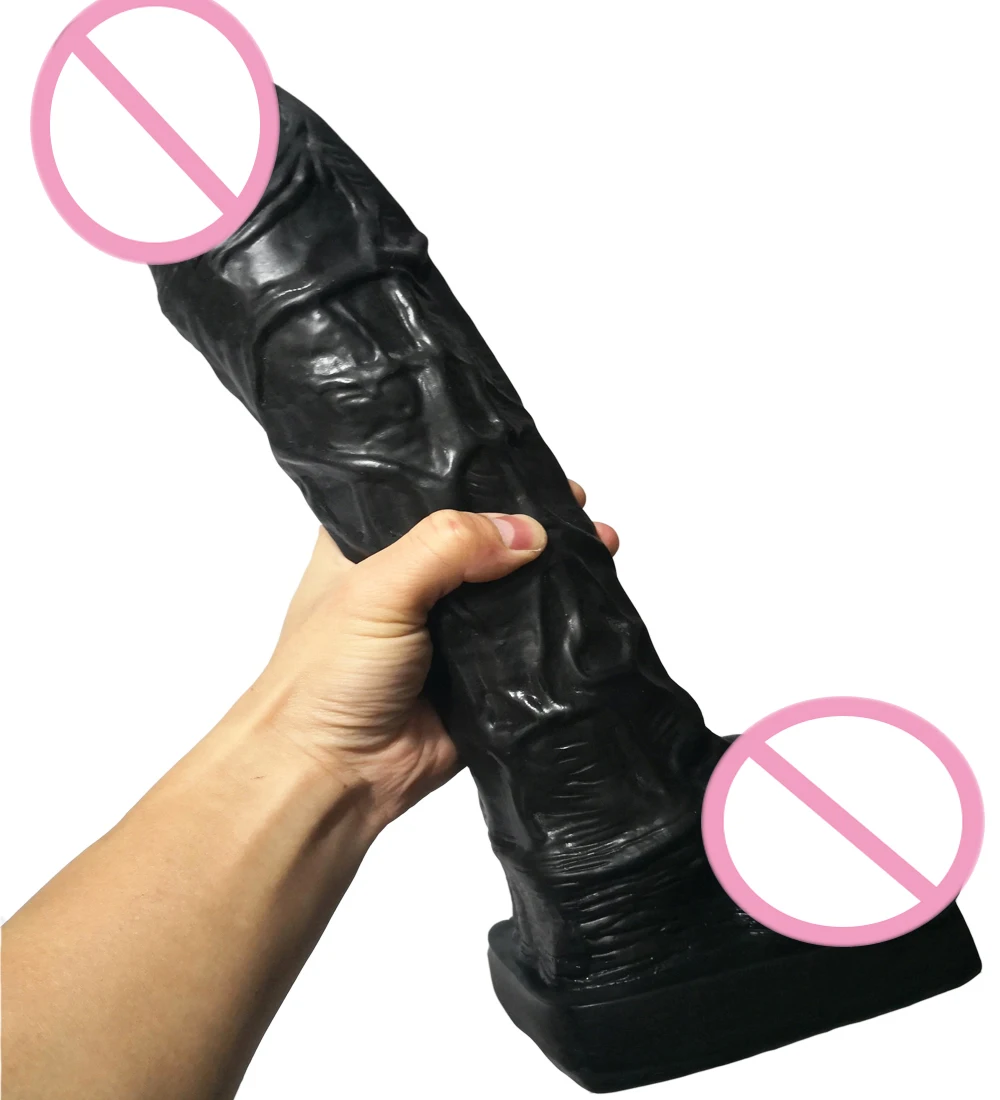 Фаллоимитатор HOWOSEX 37*7 см фаллоимитатор супер большой член мягкие Анальные