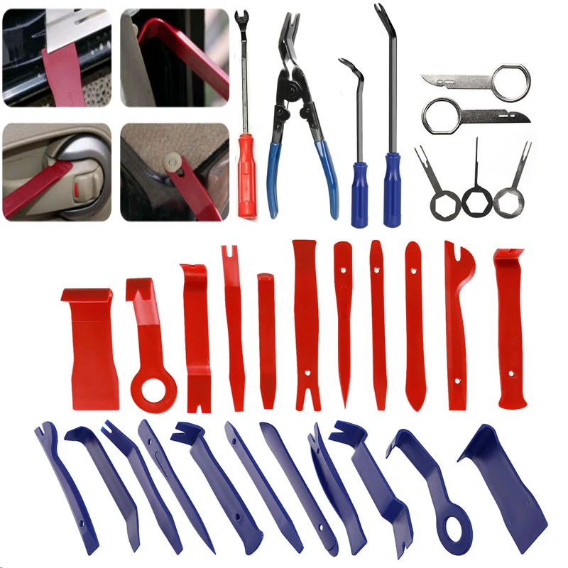 32 шт. инструмент для удаления зажимов интерьерная отвертка комплект
