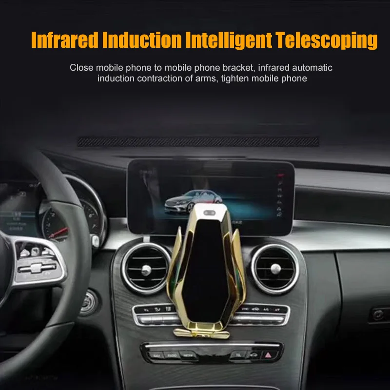 Автомобильное беспроводное зарядное устройство держатель для телефона Авто