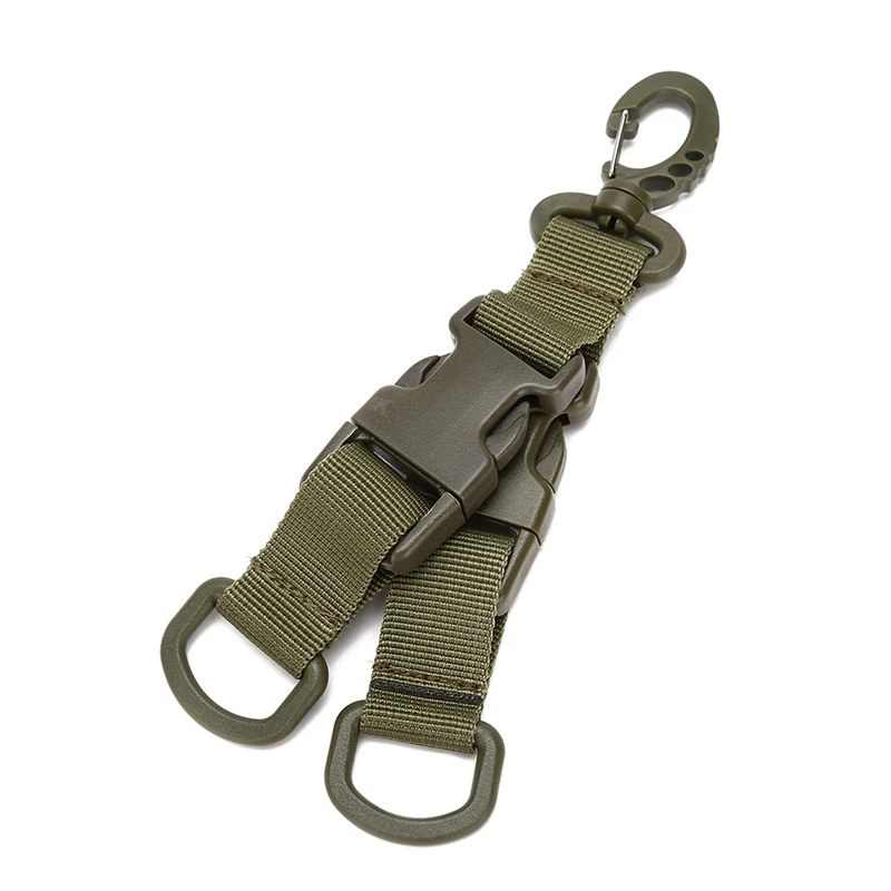 

Outdoor Hanging Clip Belts Multifunctional Quick Release Carabiner D-ring Ribbon Backpack Keychain Clips Tools