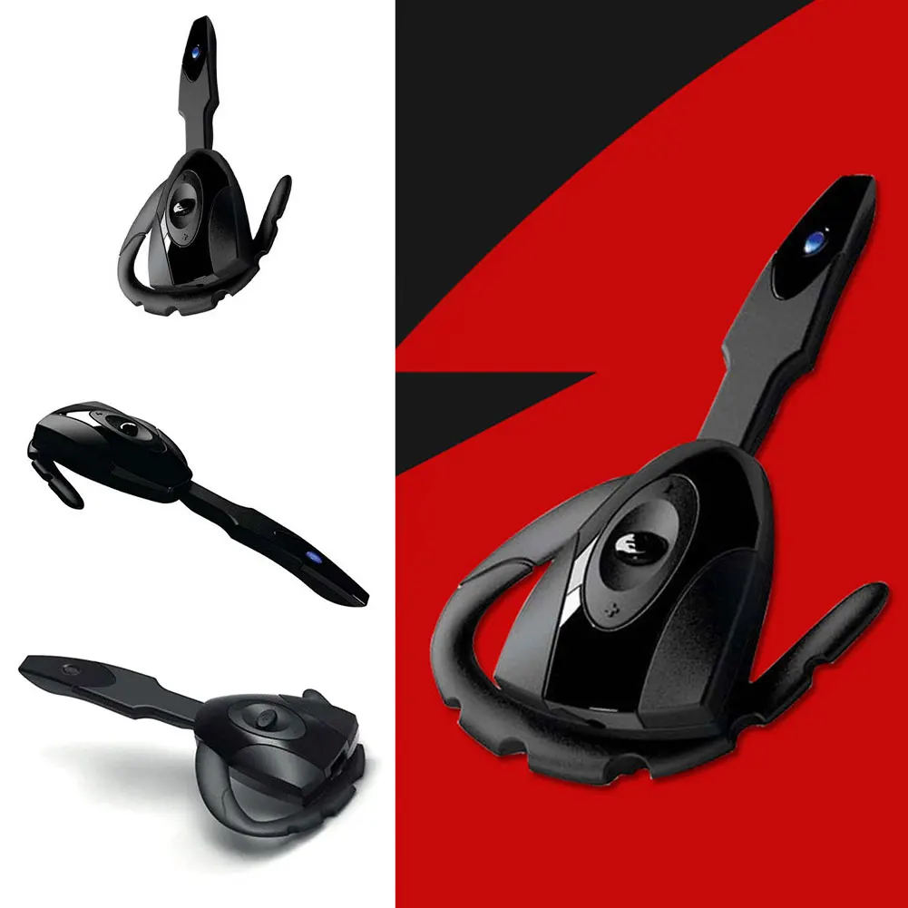Игровая гарнитура Bluetooth 3 0 с микрофоном беспроводная перезаряжаемая длинным