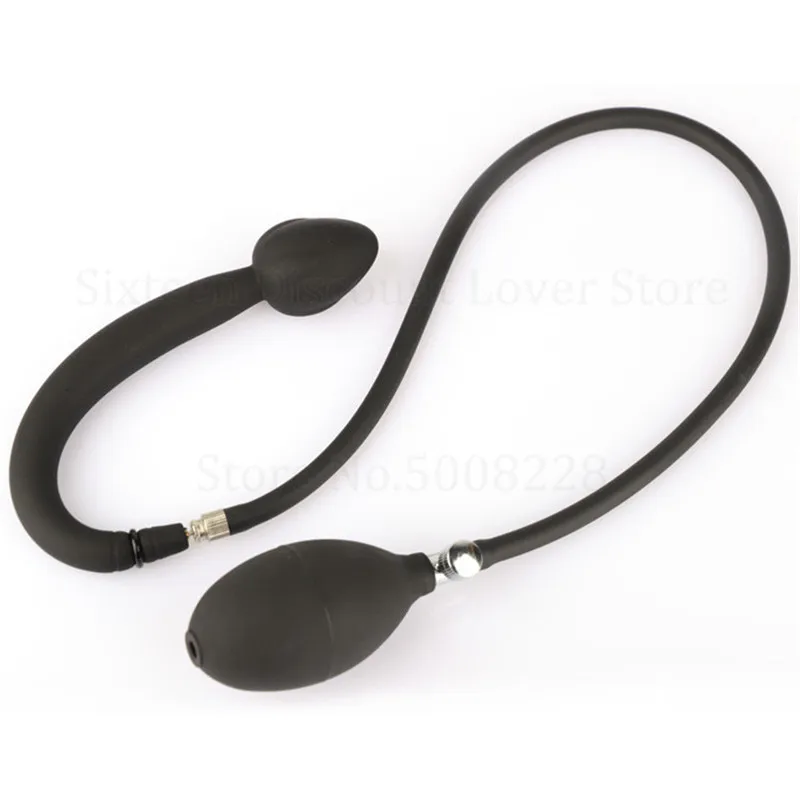 Sex Shop New Inflatable Huge Anal Plug Buttplug Tail Prostate Massage Vagina Anus Dilator Adult Games Toy For Woman Men | Красота и