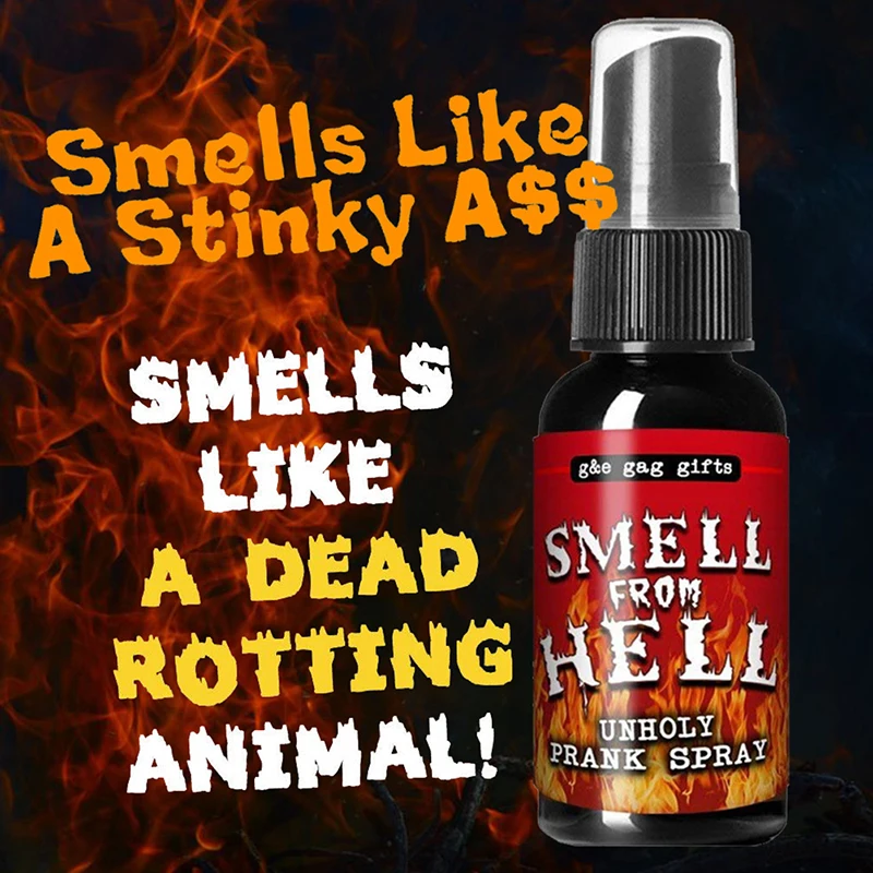 30ml Novelty Liquid Fart Gag Prank Joke Spray Can Stink Bomb Smelly Stinky Gas Fun Tricky Toy Adjust The Atmosphere - купить по