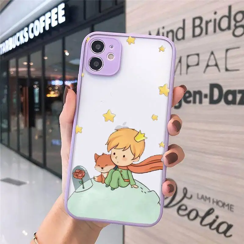 

The Little Prince Phone Cases Matte For iPhone 12 Mini 11 Pro XR XS Max 7 8 Plus X Hard PC Back Cover