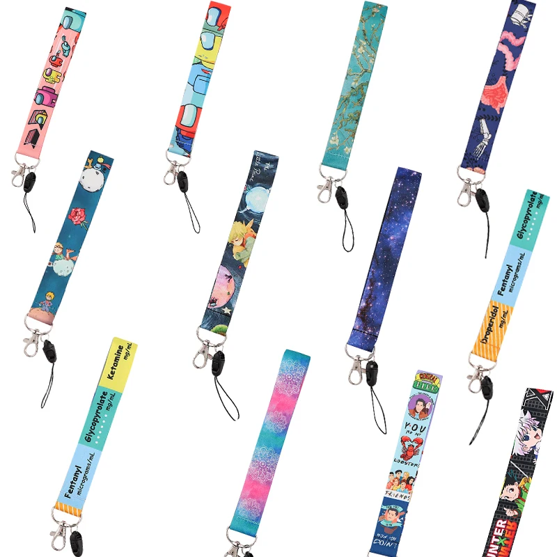 

BH1561 Blinghero Cartoon Little Prince Yoga Phone Rope Neck Hanging Rope Friend tv Show Lanyard Hang Magical School Wrist Strap