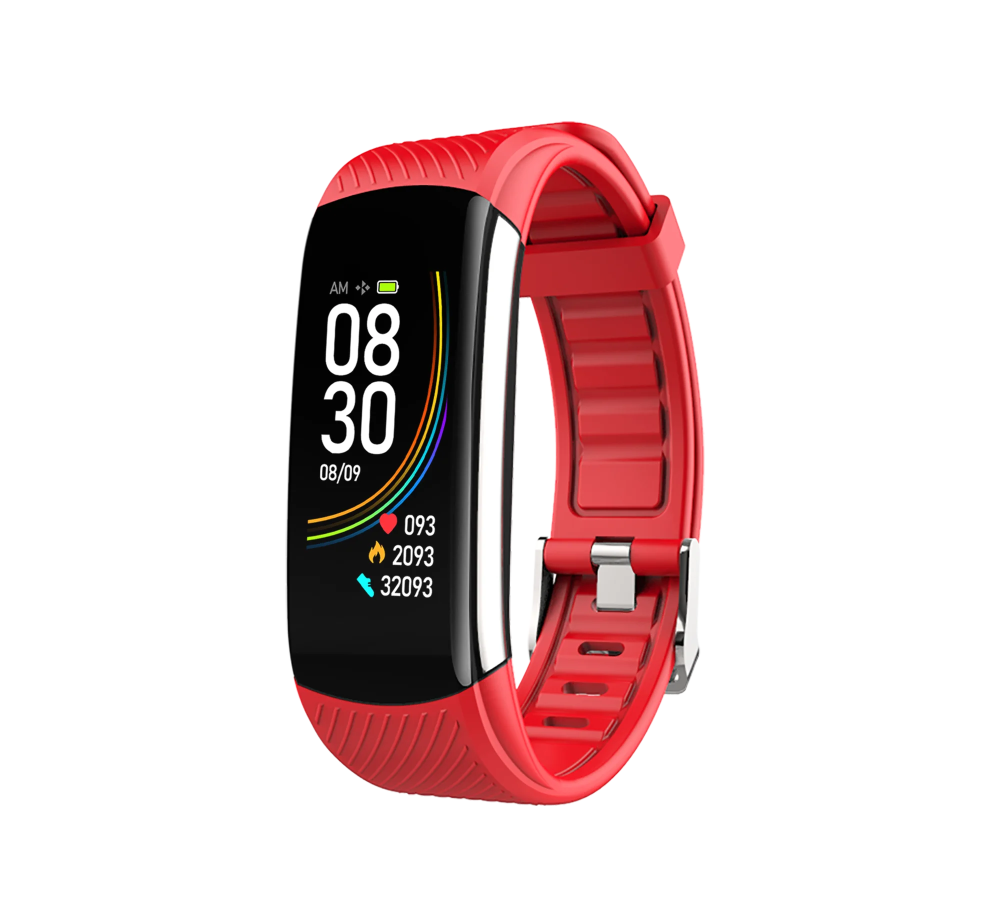 C6T smart watch smart bracelet body temperature and blood pressure monitoring mobile phone camera control for Android Apple
