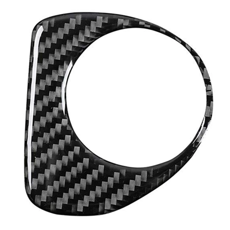 

Carbon Fiber Engine Ignition Start Switch Lock Trim Cover for Ford F150 2015-2019 Accessories