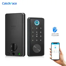 Bluetooth Smart Lock Electronic Deadbolt Door Lock TTLock APP Key Digital Lock For Home Office Apartment Hotel School