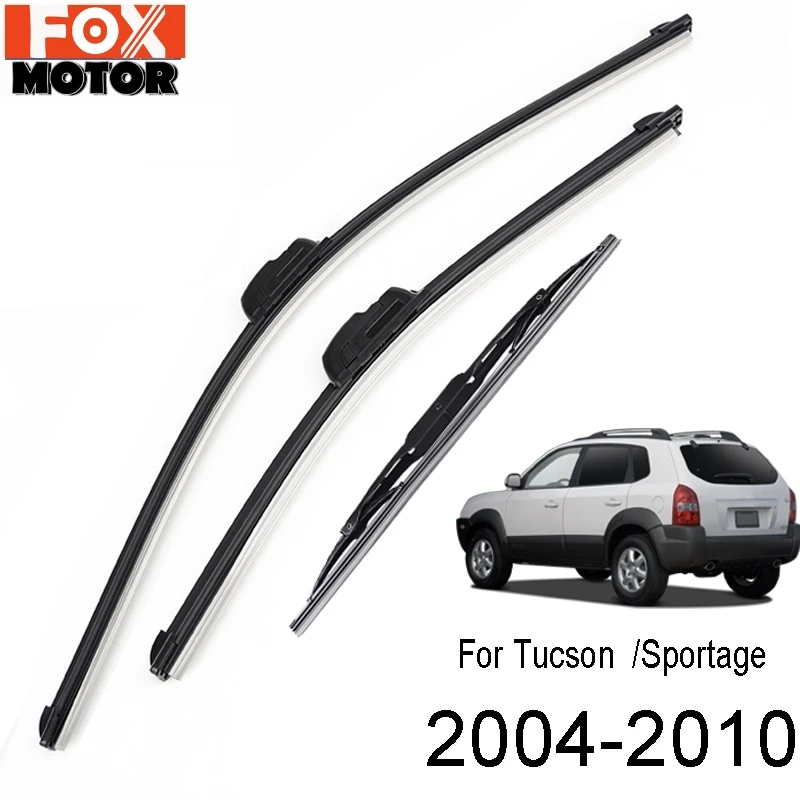 Misima передние и задние щетки стеклоочистителя для Hyundai Tucson JM Kia Sportage JE/KM 2005 2006 2007 2008