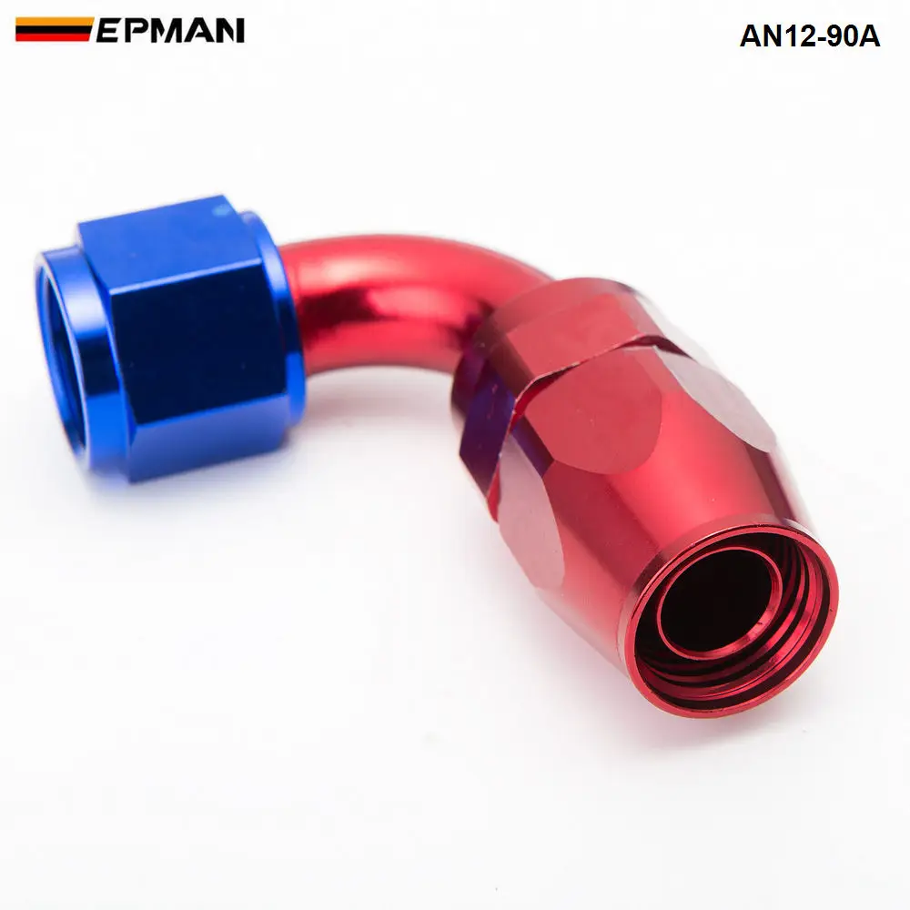 10 шт./компл. 90 градусов высокопроизводительный Алюминиевый штуцер для шланга