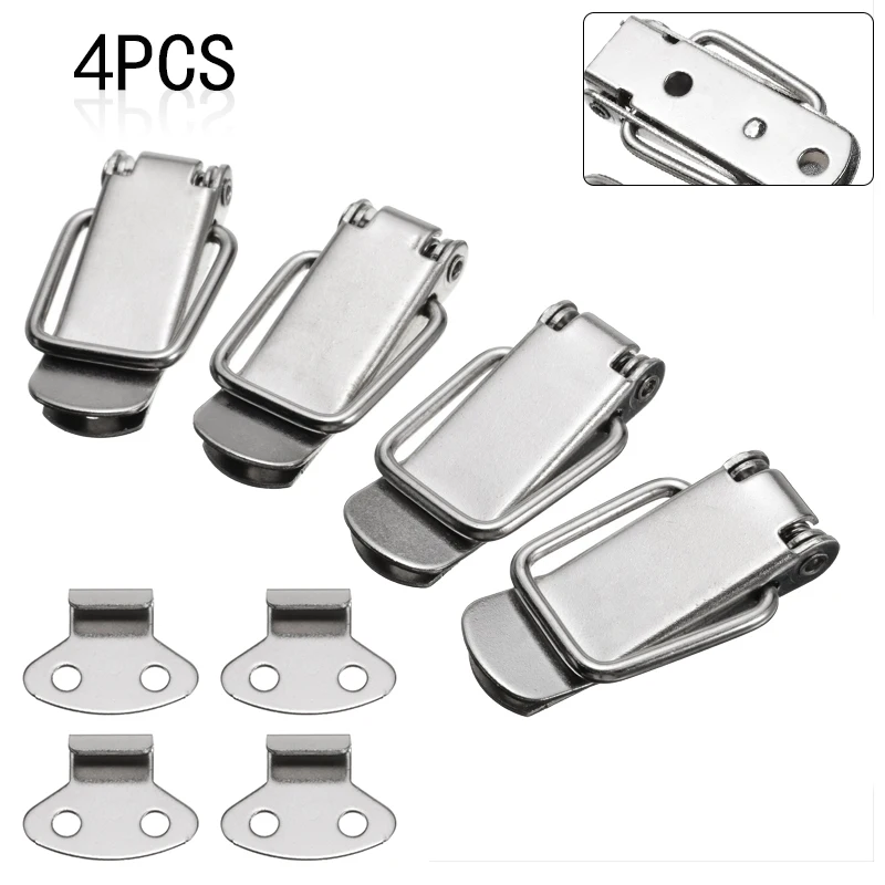 4 шт./компл. для корпусной мебели Коробки фиксатор защелки зажим с пружинными