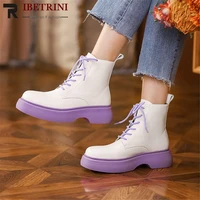 womens ankle boots short high quailty chunky heel lace up goth shoes woman brand new design classic hot sale 2021 winter autumn