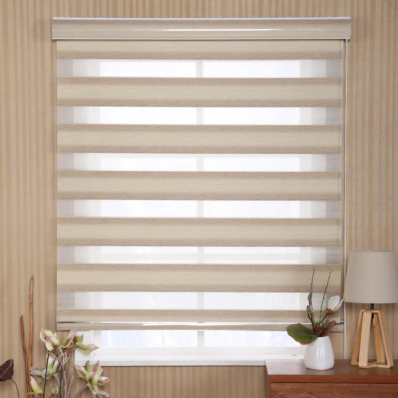 Новый утепленный двухслойный светильник в стиле зебры шторы для спальни офиса