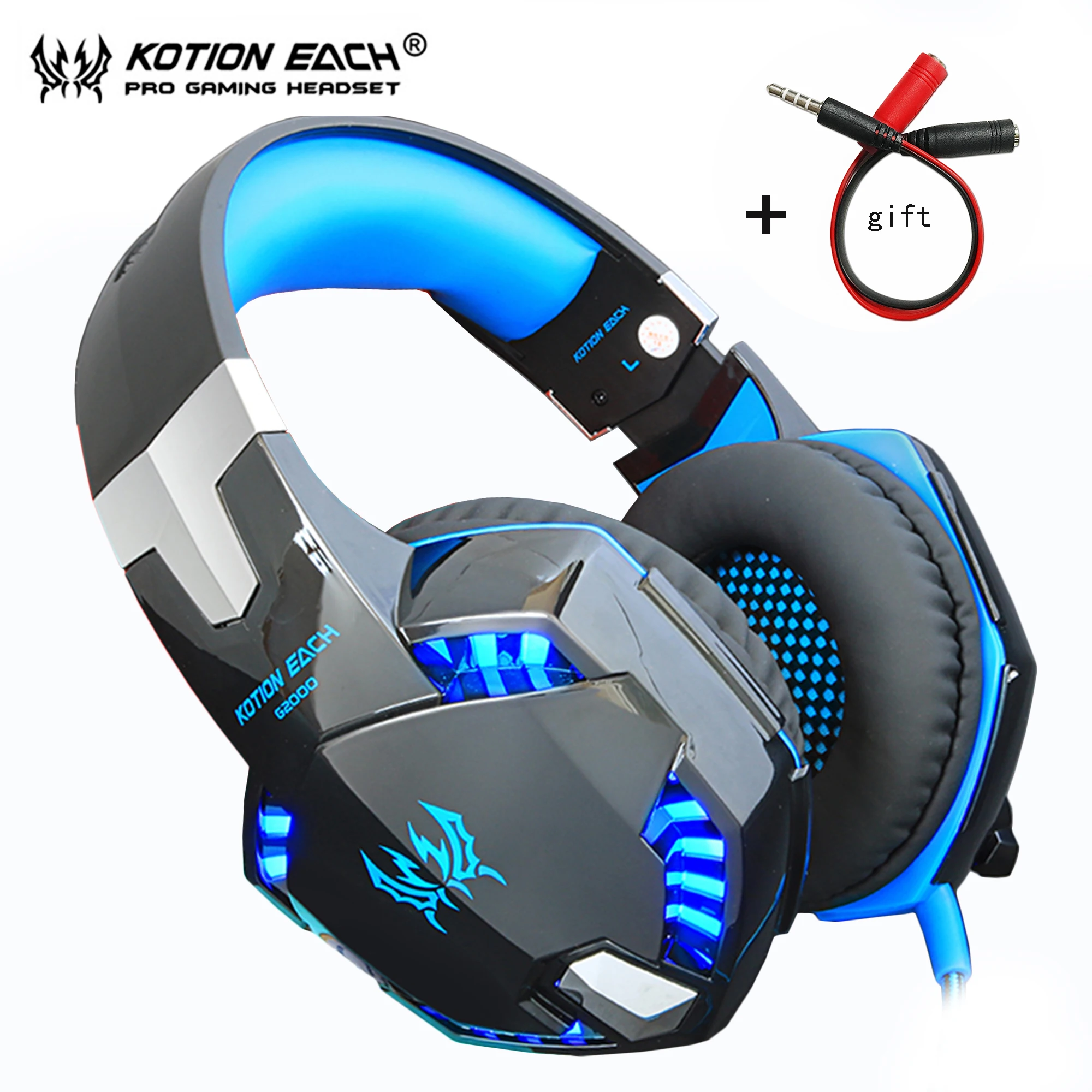 Игровые наушники гарнитура СТЕРЕО bass pro gamer мобильный телефон PS4 Новый Xbox