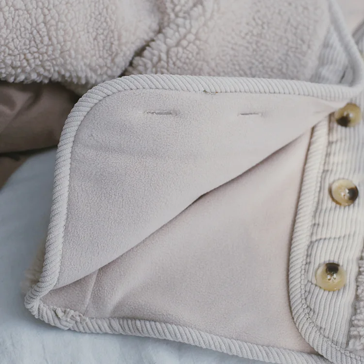 Зима 2019 г. теплые куртки из берберского флиса для мальчиков и девочек детское