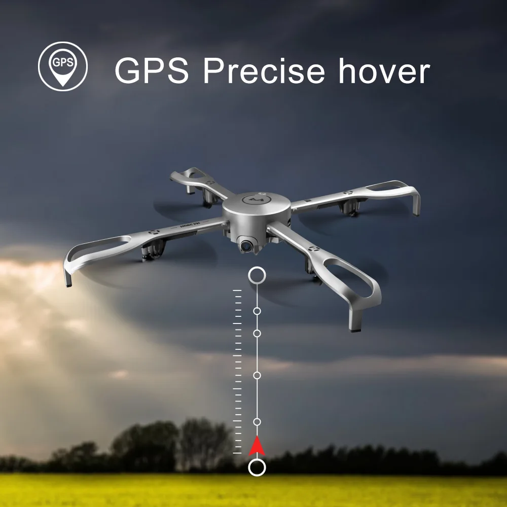 

Дрон S21 складной с камерой, Wi-Fi, GPS, 1080P