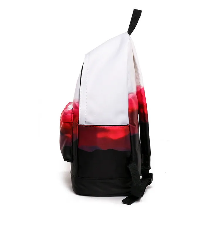 Красочный женский рюкзак модный большой школьный для девочек подростков