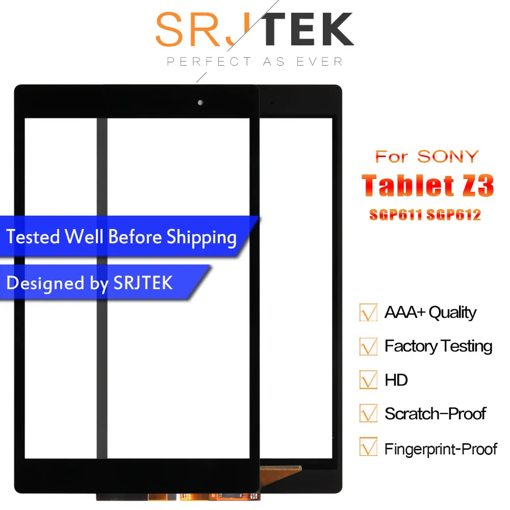 Для Sony Xperia Tablet Z3 SGP611 SGP612 SGP621 сенсорный экран дигитайзер стеклянная панель Замена