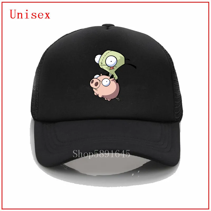 GIR PIG аниме шляпа крест накрест шапка с отверстием для хвоста шляпы водителя